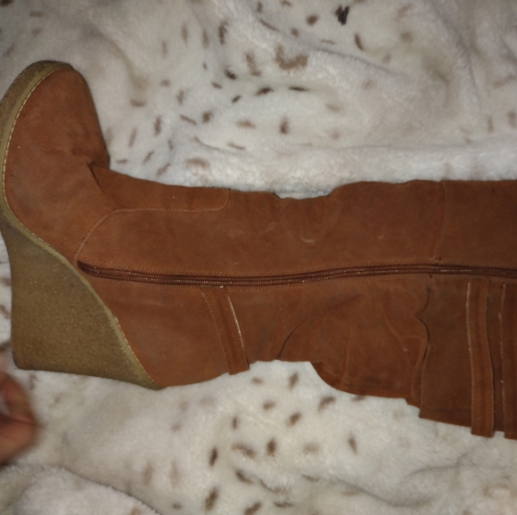 3/$30 Wedge boots - Picture 3 of 16